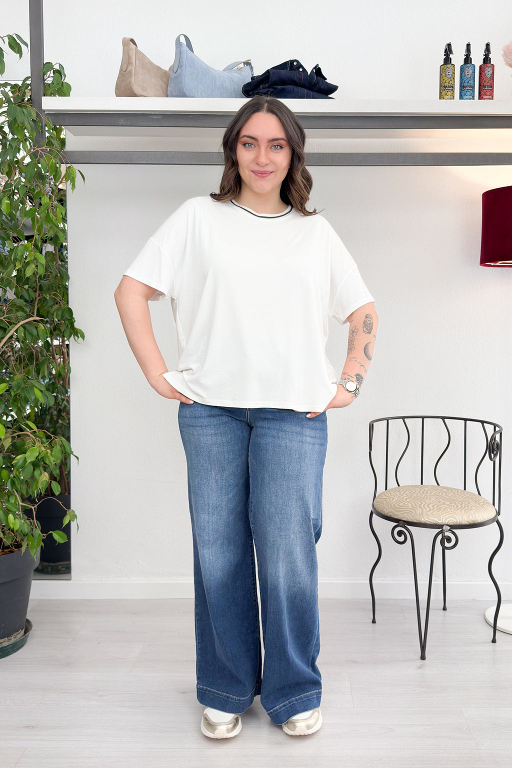 Tshirt over girocollo KAOS