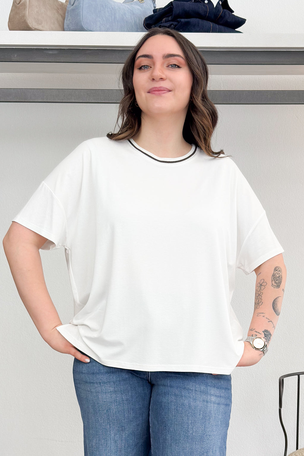 Tshirt over girocollo KAOS