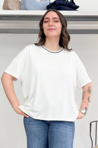 Tshirt over girocollo KAOS