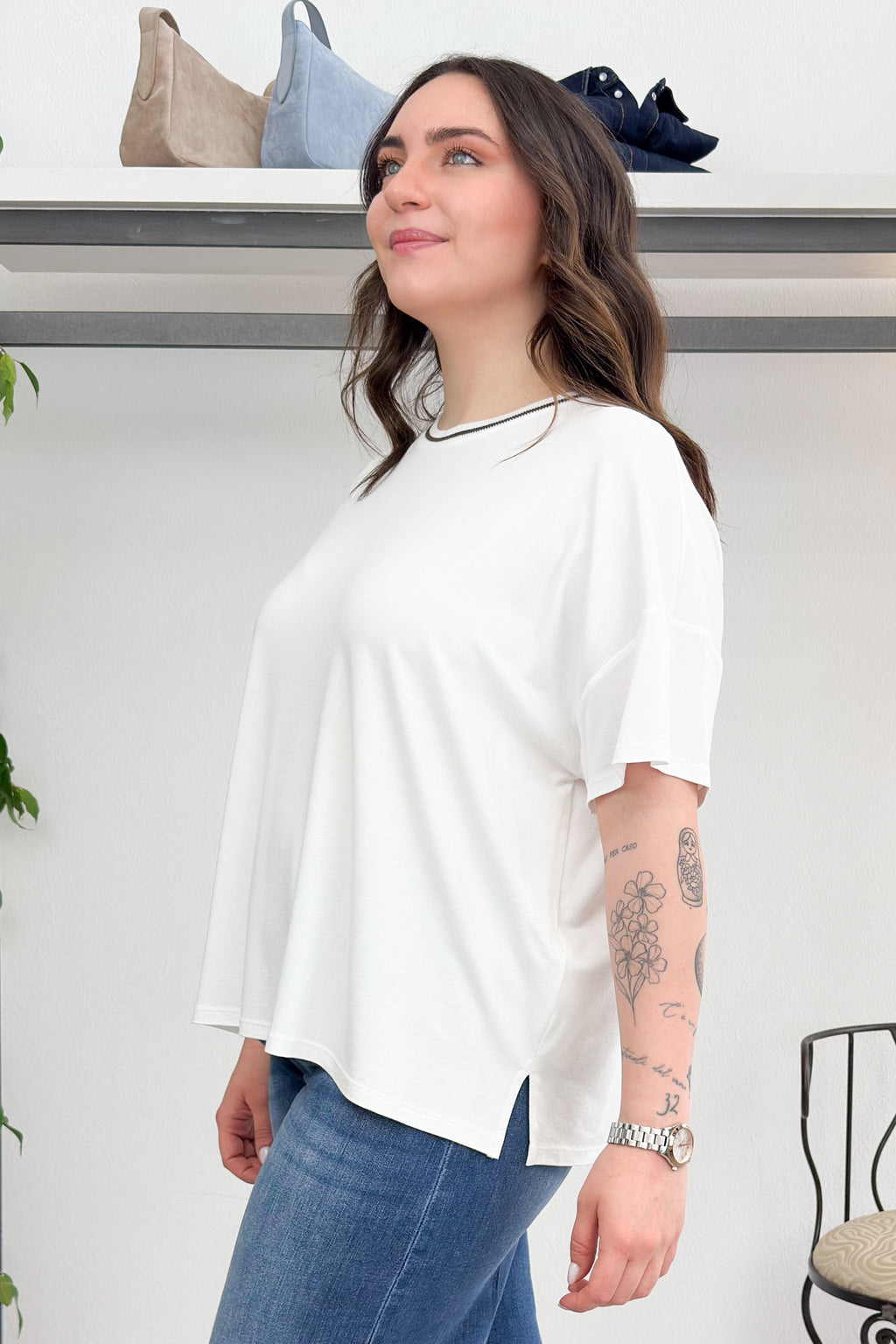 Tshirt over girocollo KAOS