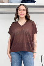 Maglia scollo a V KAOS