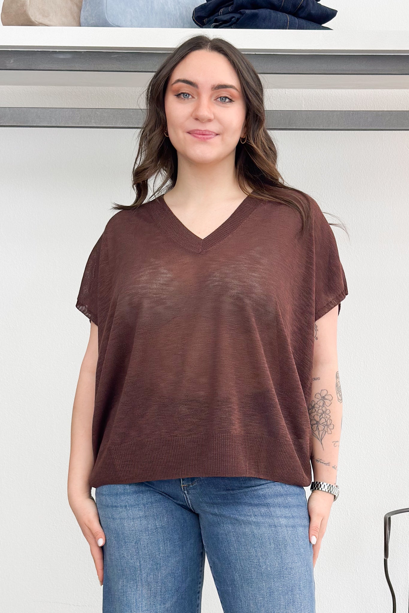 Maglia scollo a V KAOS