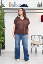 Maglia scollo a V KAOS