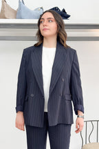 Blazer doppiopetto gessato KAOS