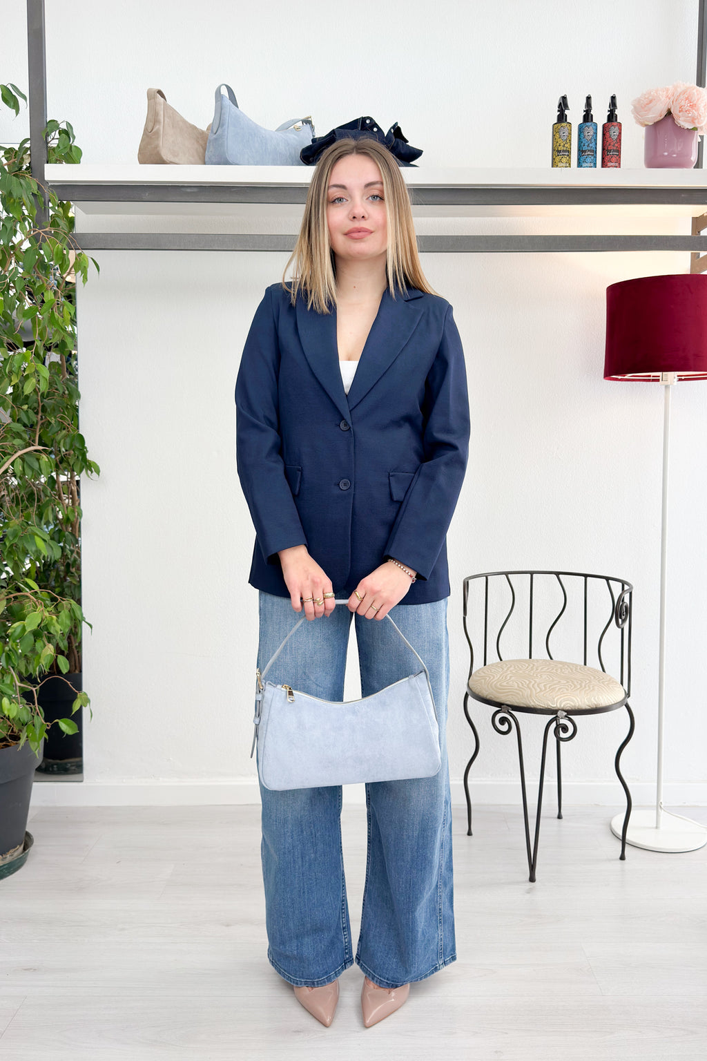 Borsa in suede EMME