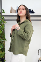 Camicia in puro lino EMME