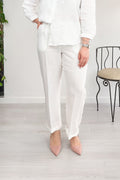 Jogger in tela di lino EMME