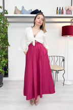 Coprispalle in georgette EMME