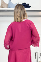Coprispalle in georgette EMME