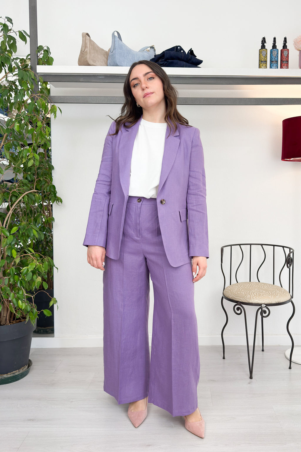 Blazer in lino EMME