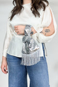 Pochette con paillette EMME