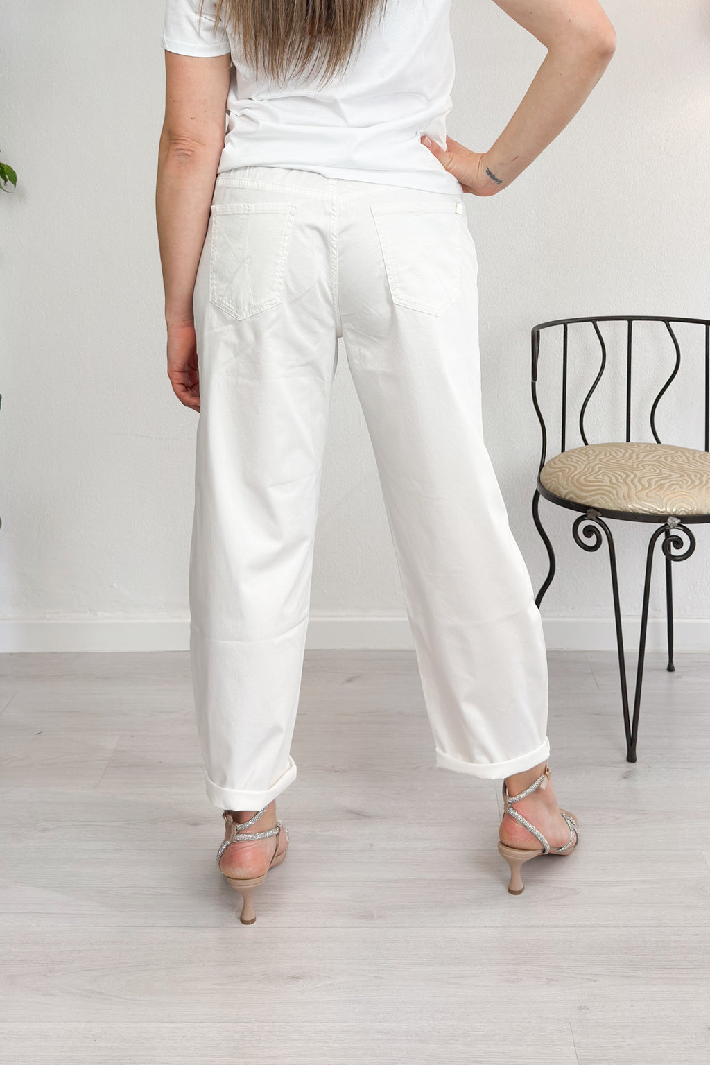 Pantalone baloon in popeline KAOS