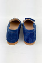 Mocassino in suede con nappine BALLERINA