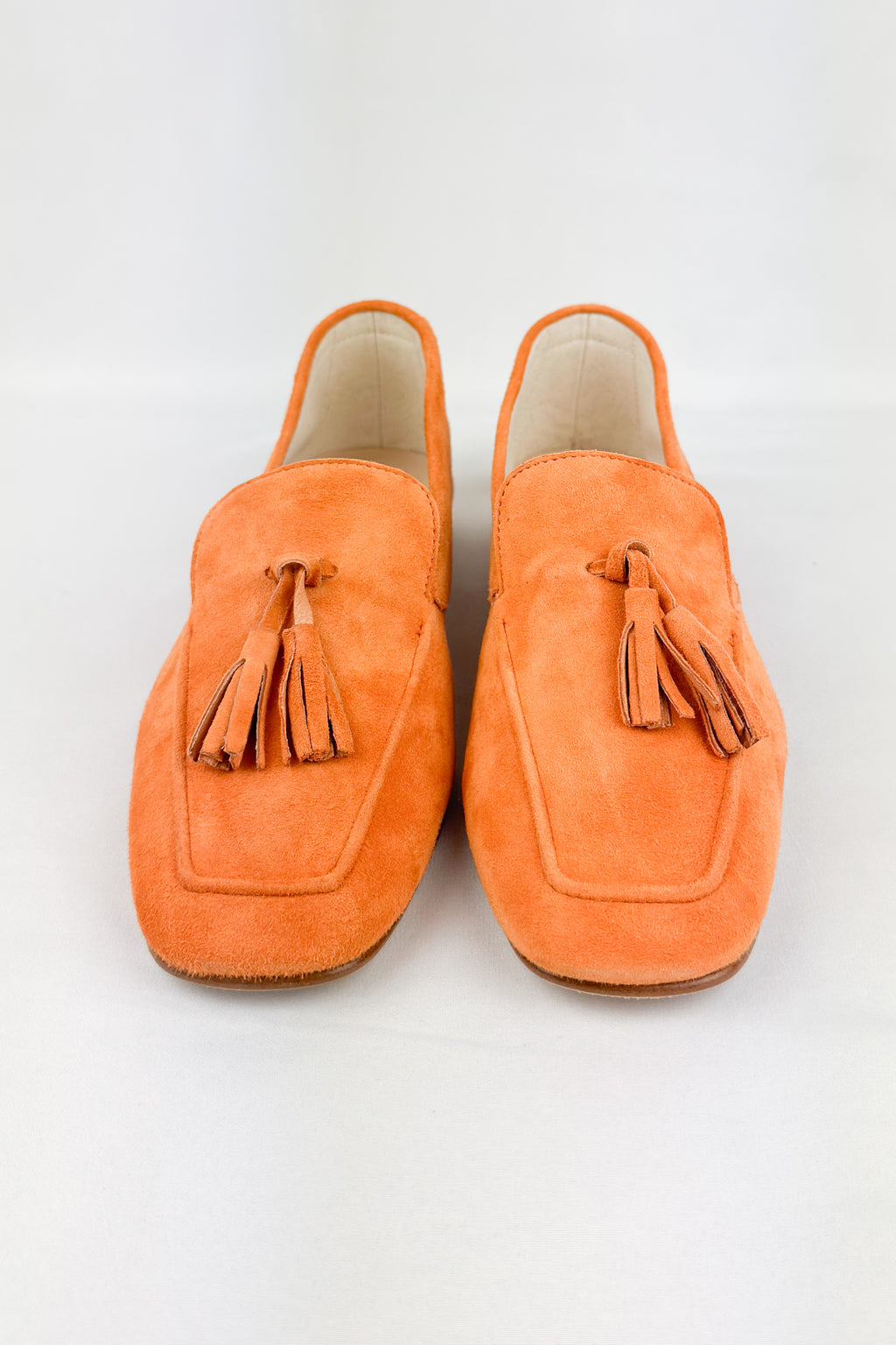 Mocassino in suede con nappine BALLERINA