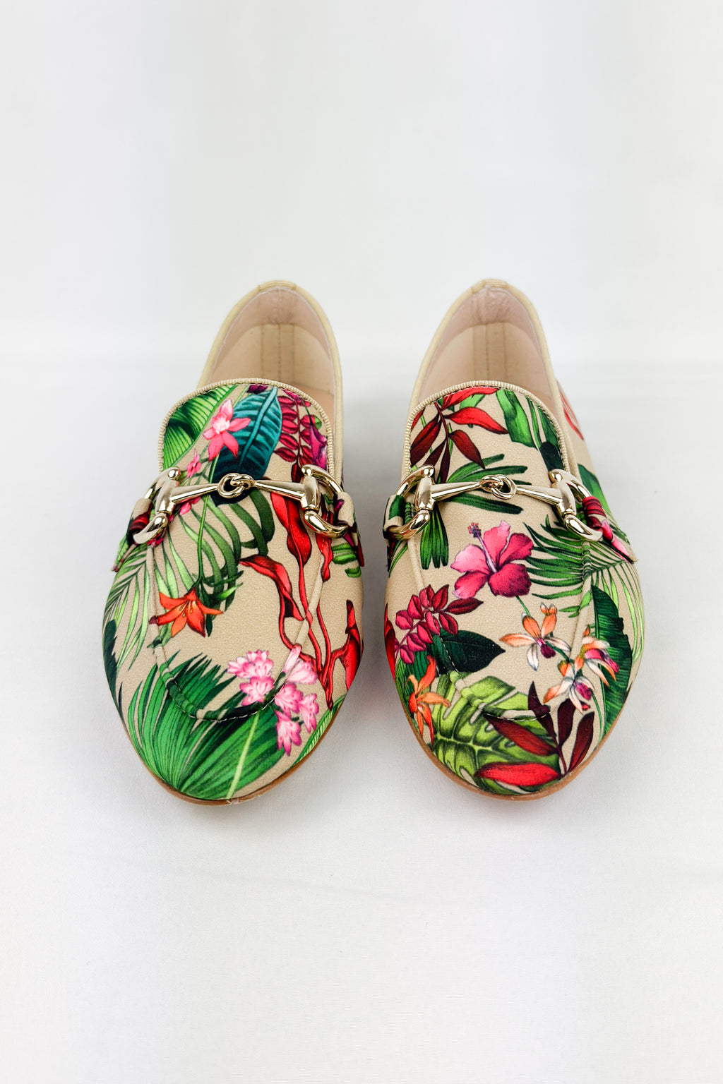 Mocassino con morsetto stampa "Rio" BALLERINA