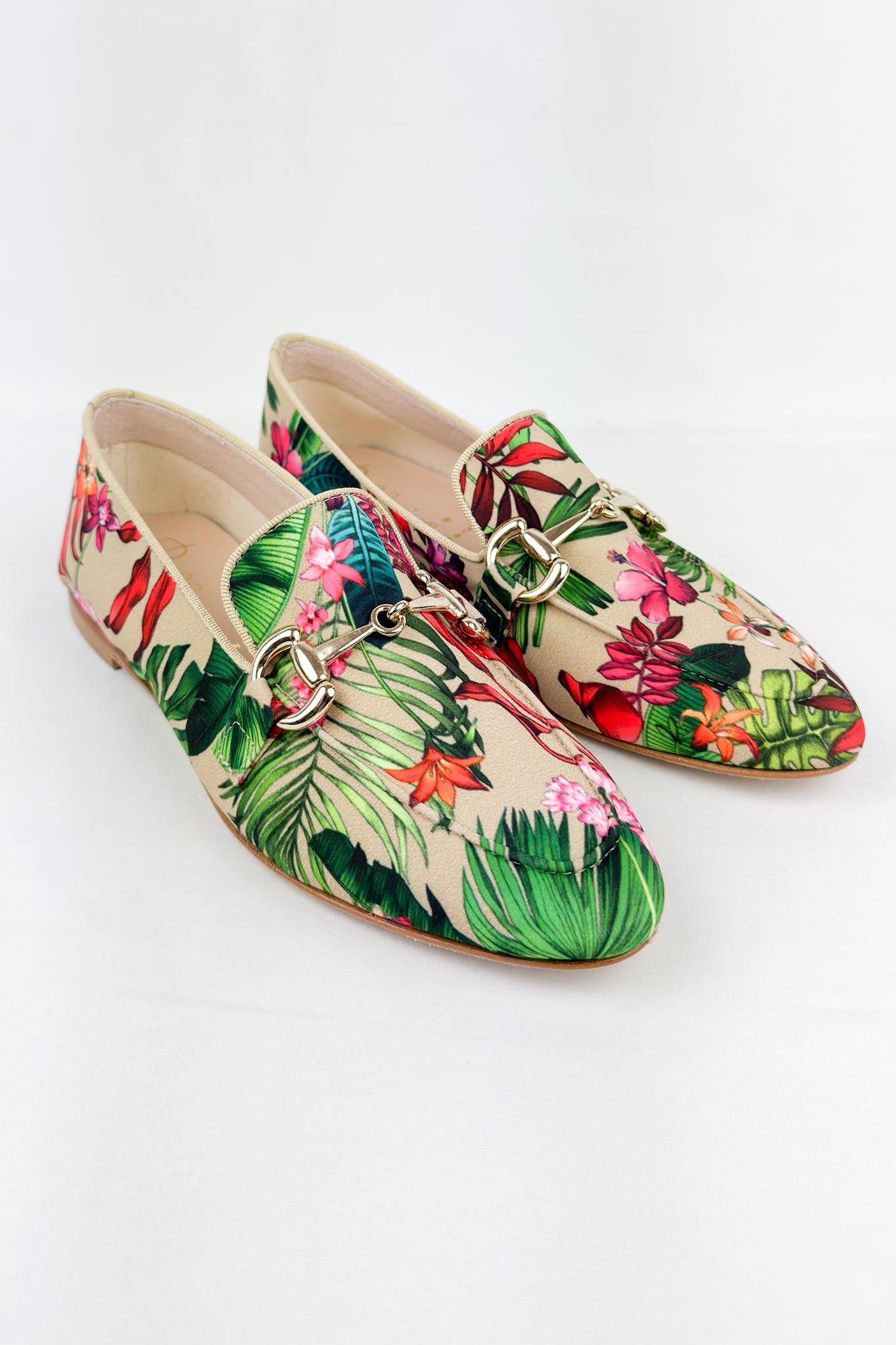 Mocassino con morsetto stampa "Rio" BALLERINA