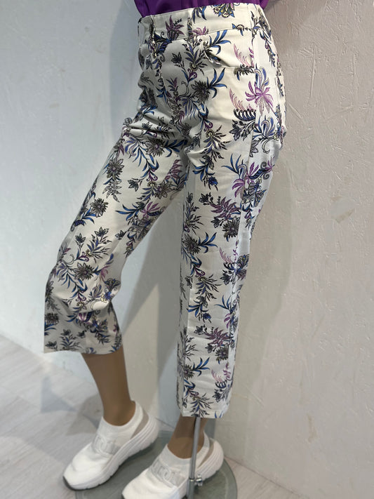 Pantaloni fantasia Emme Marella di cotone