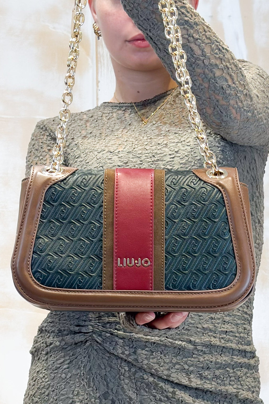 Borsa a tracolla media LIU JO
