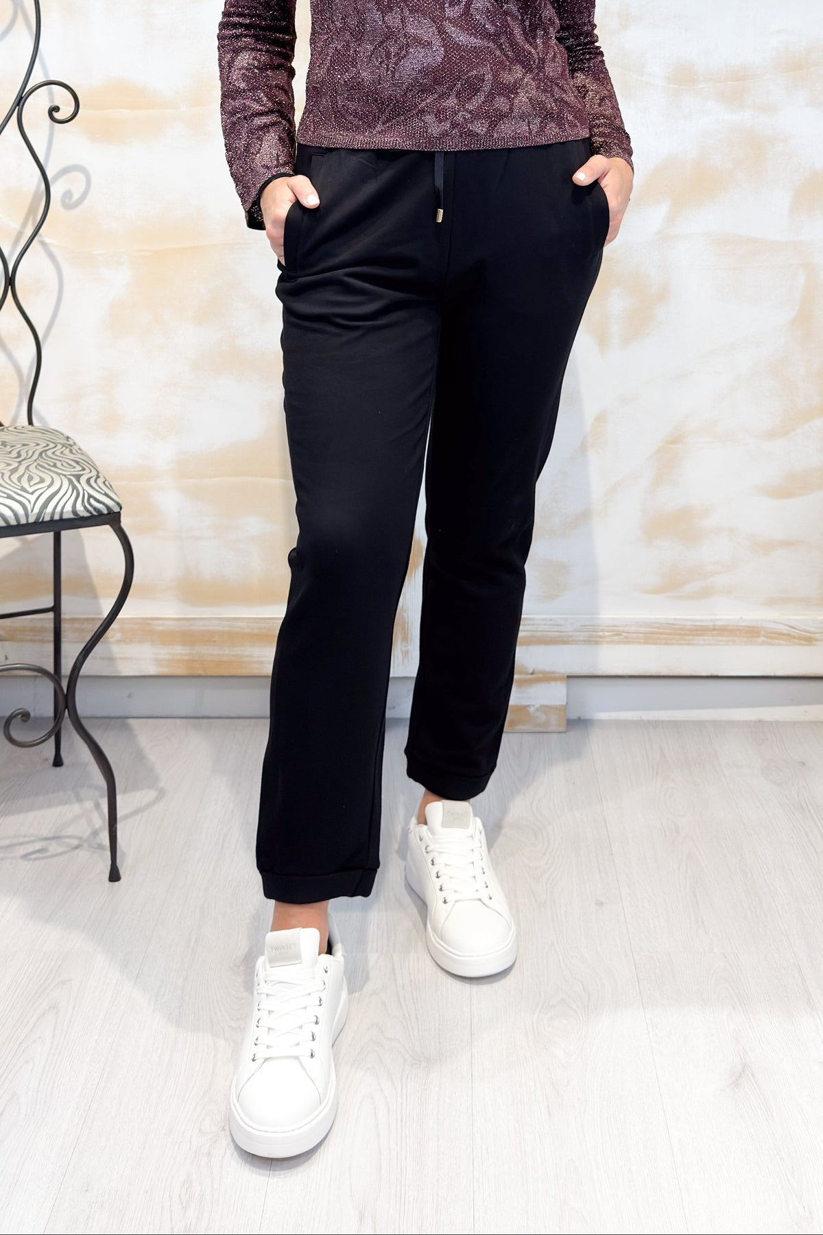 Pantalone jogging in felpa LIU JO