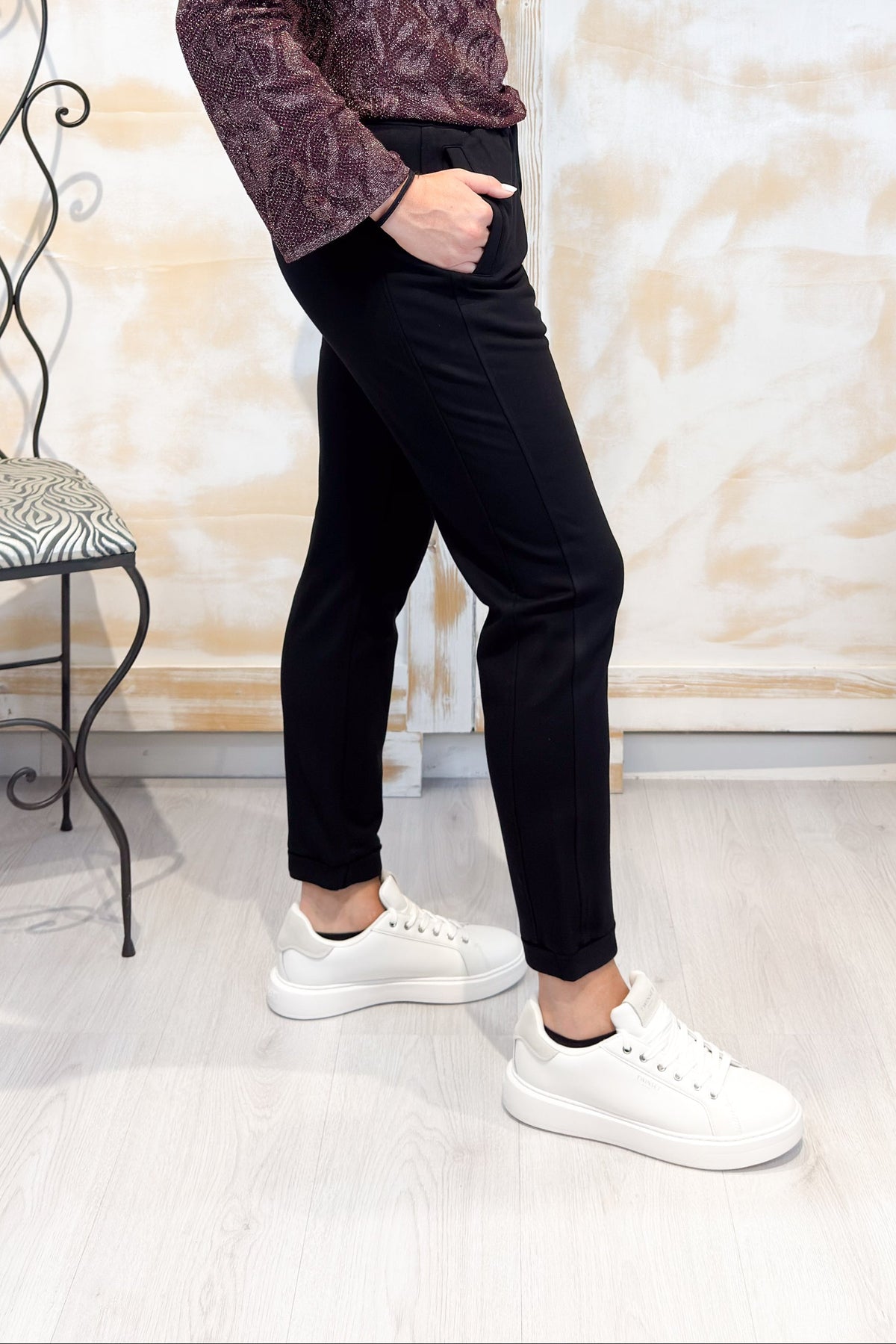 Pantalone jogging in felpa LIU JO