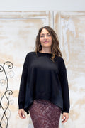 Maglia con inserti in raso LIU JO