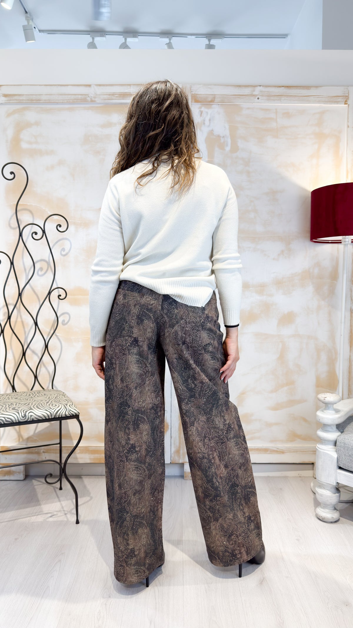 Jeans baloon con stampa LIU JO