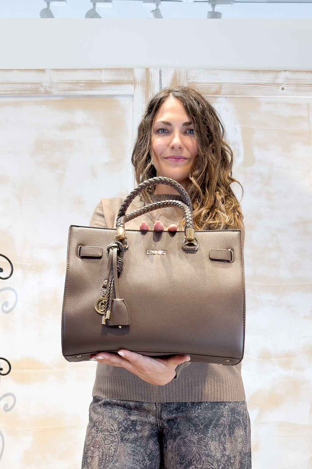 Borsa satchel media LIU JO