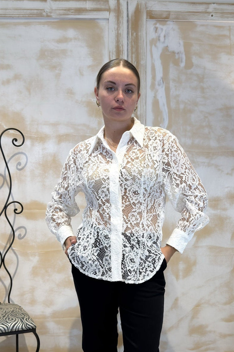 Camicia in pizzo KAOS
