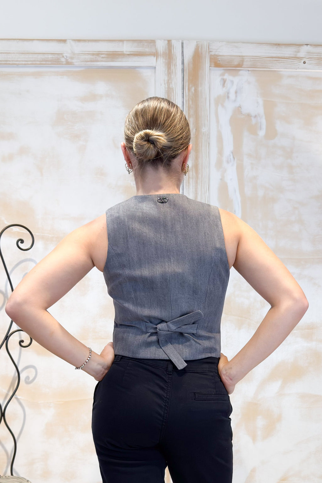 Gilet gessato LIU JO