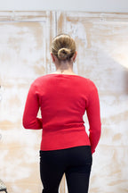 Maglia a costine con manica a guanto KAOS