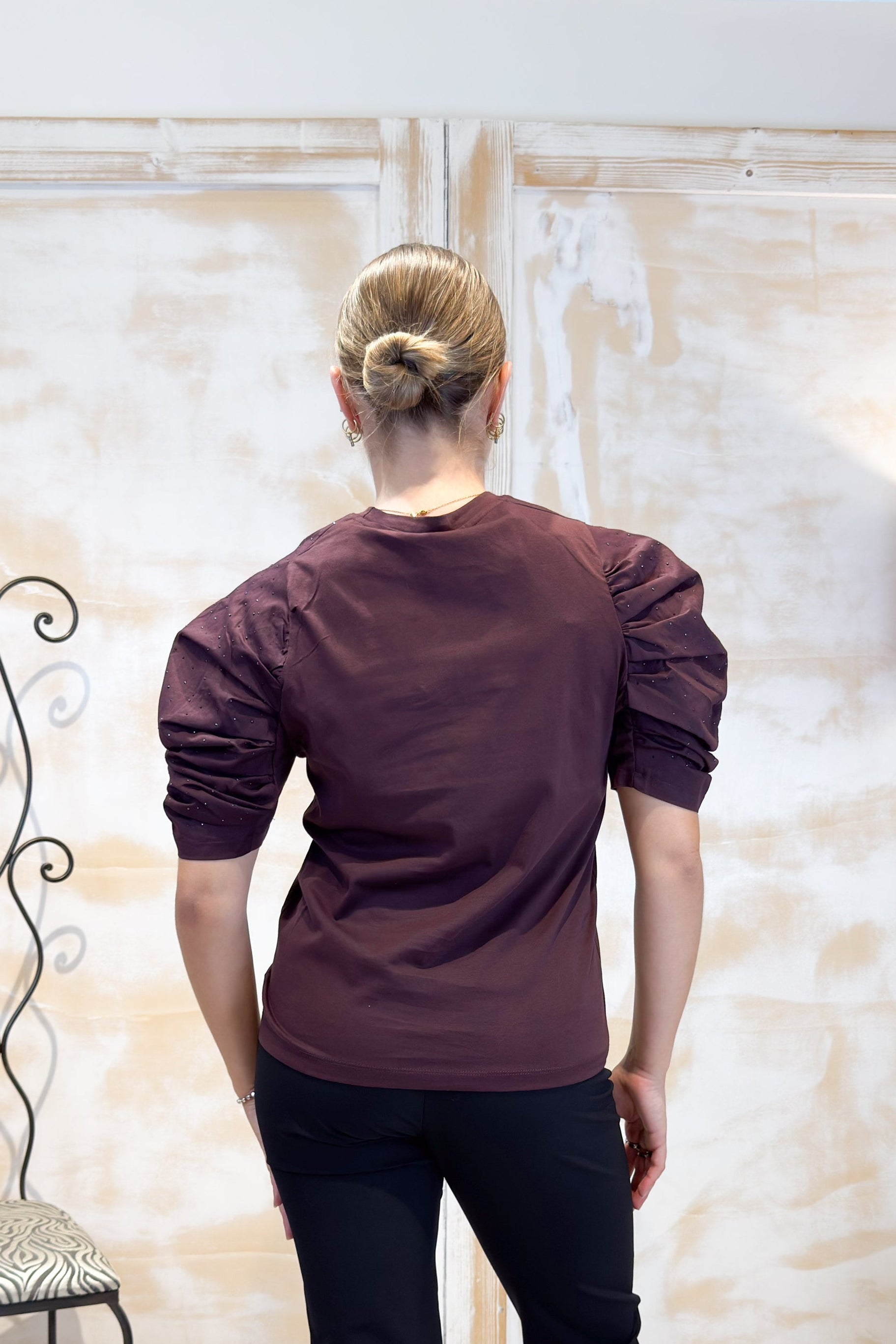 T-shirt bimateriale LIU JO
