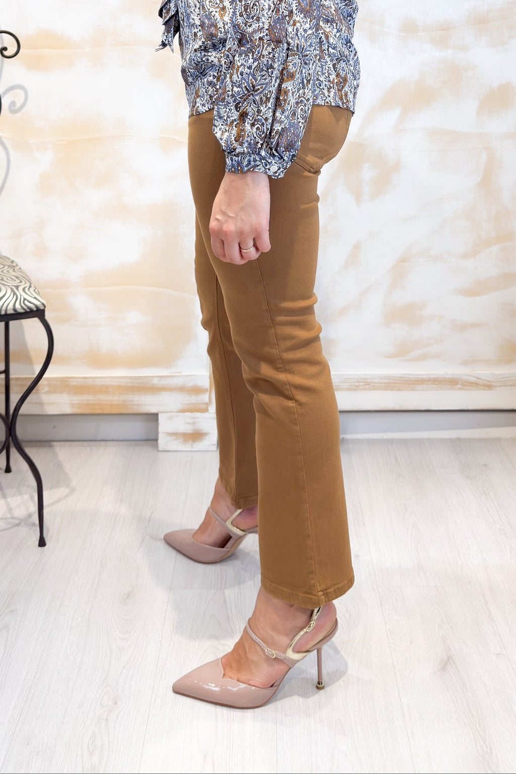 Pantalone 5 tasche trombetta EMME