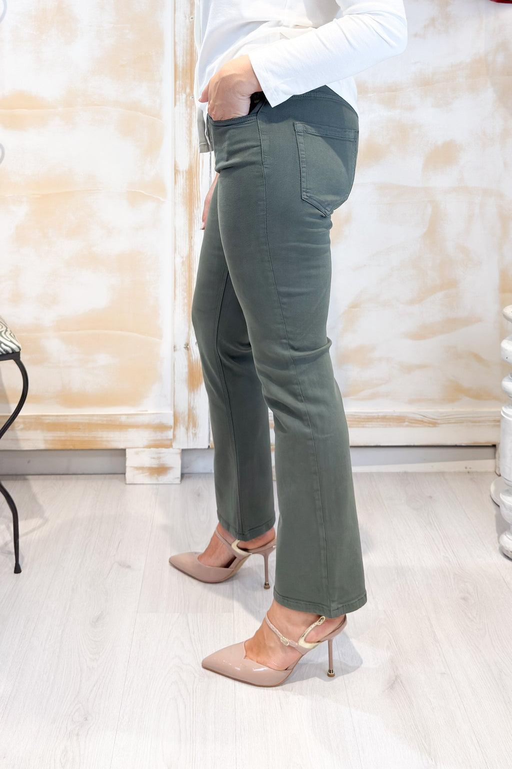 Pantalone 5 tasche trombetta EMME