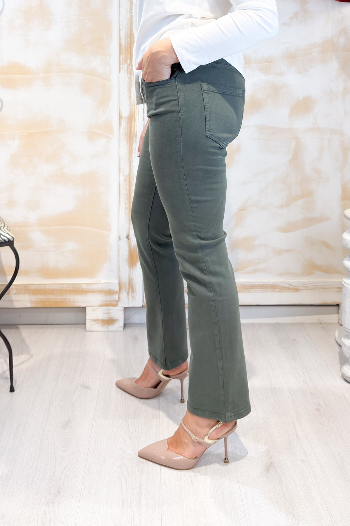Pantalone 5 tasche trombetta EMME