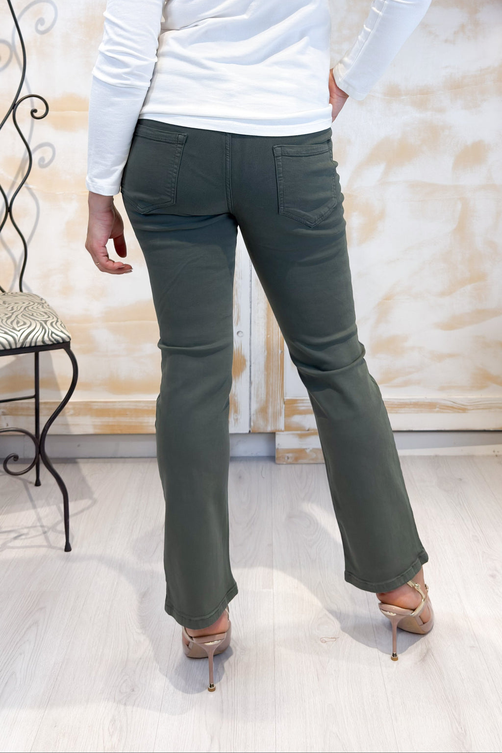 Pantalone 5 tasche trombetta EMME