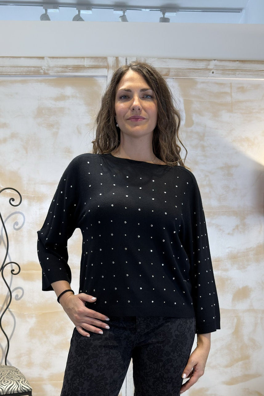 Maglia con borchie EMME