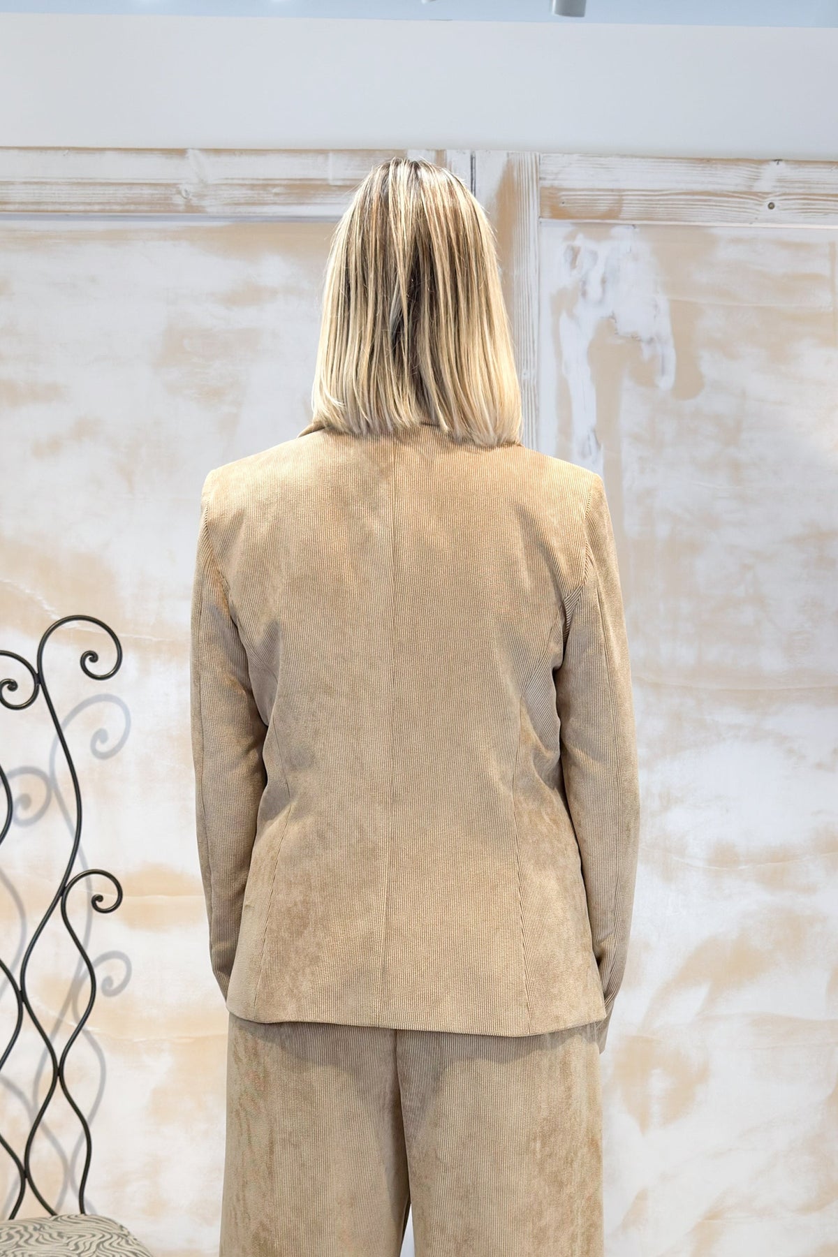Blazer in velluto EMME