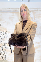 Borsa Riccy piccola in pelliccia LIU JO