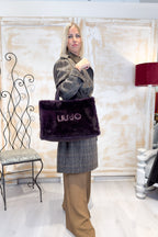 Borsa grande in teddy LIU JO
