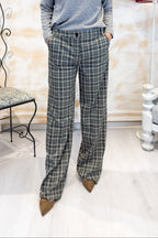 Pantalone in viscosa stretch EMME