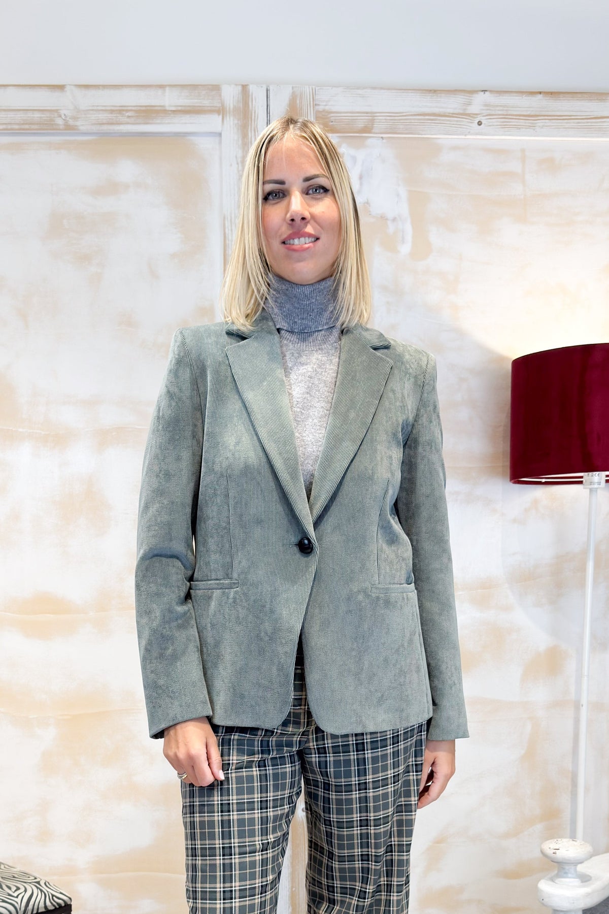 Blazer in velluto EMME