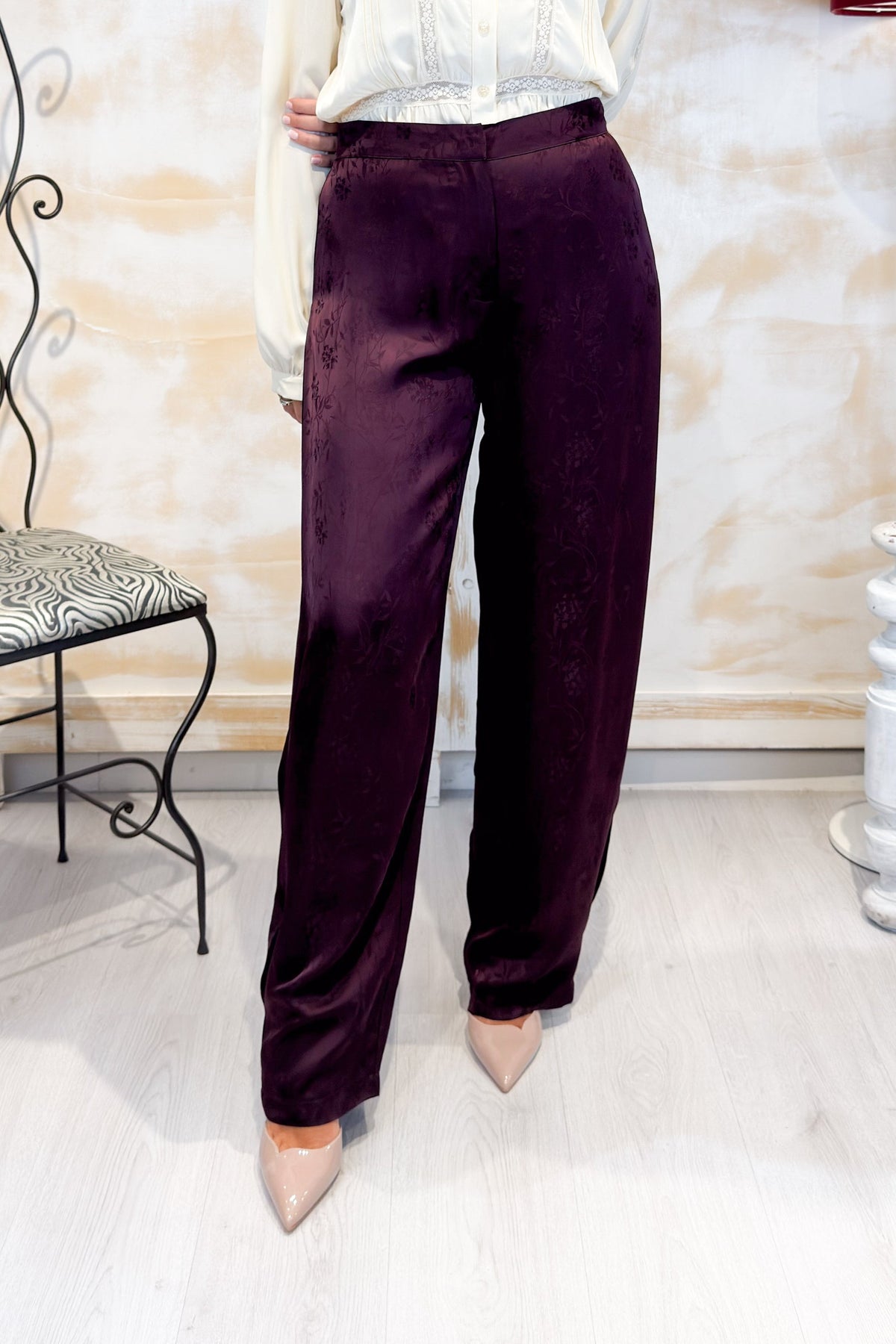 Pantalone balloon in raso LIU JO