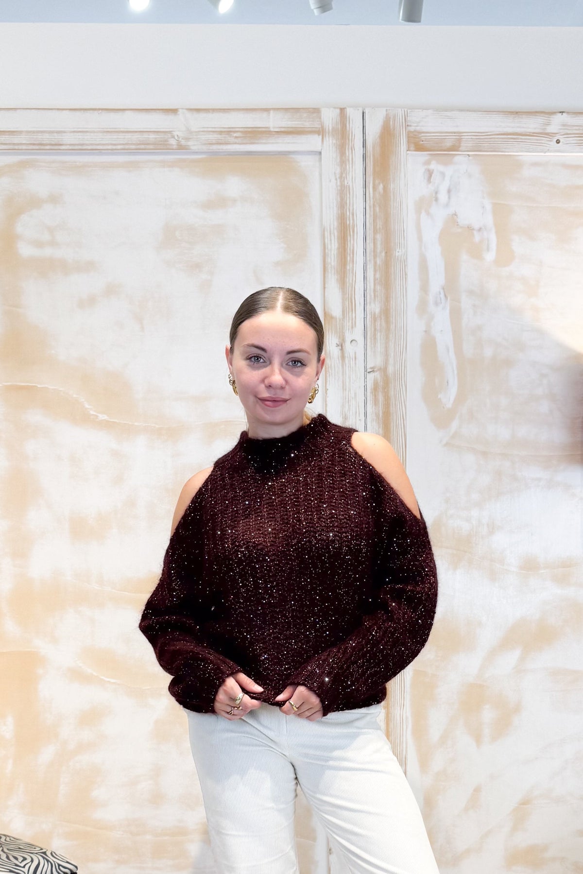 Maglia spalle nude KAOS