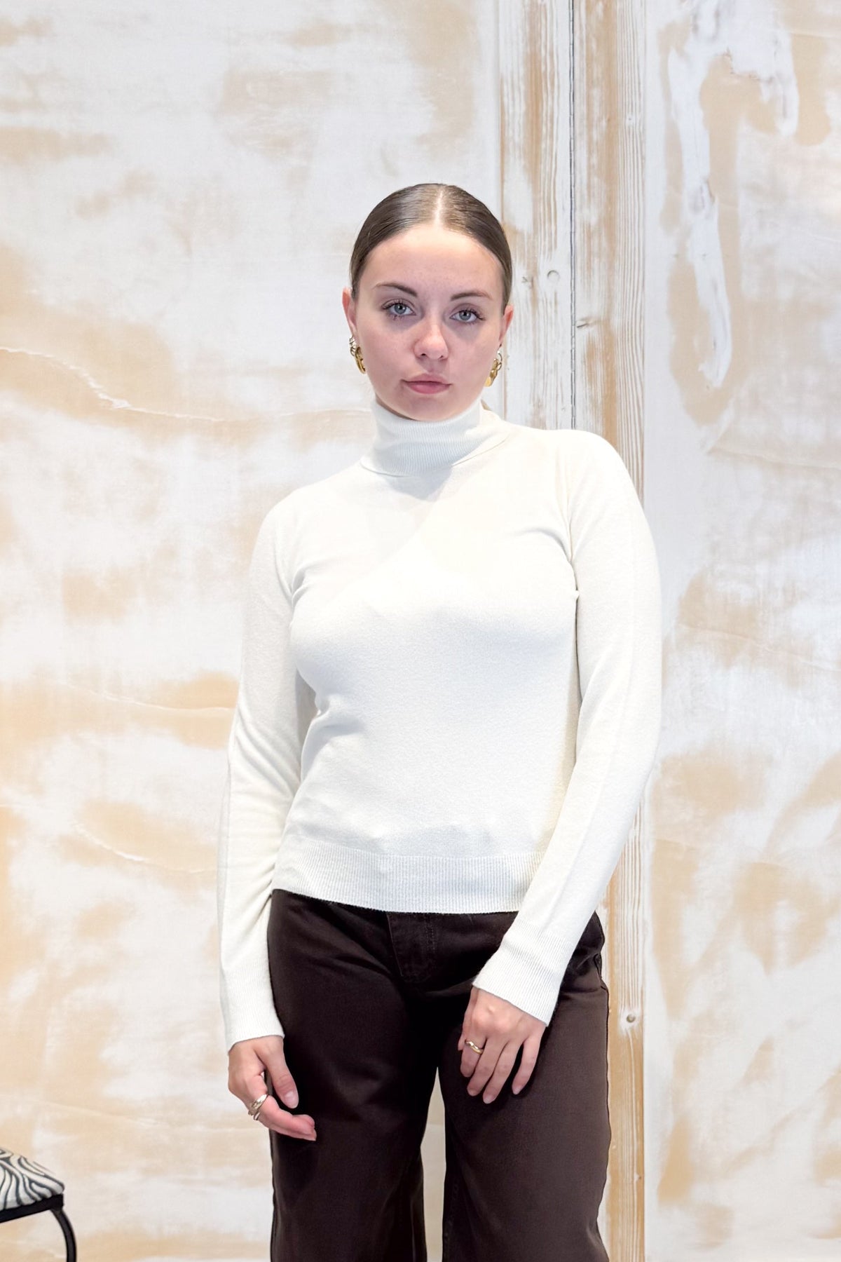 Maglia collo alto KAOS