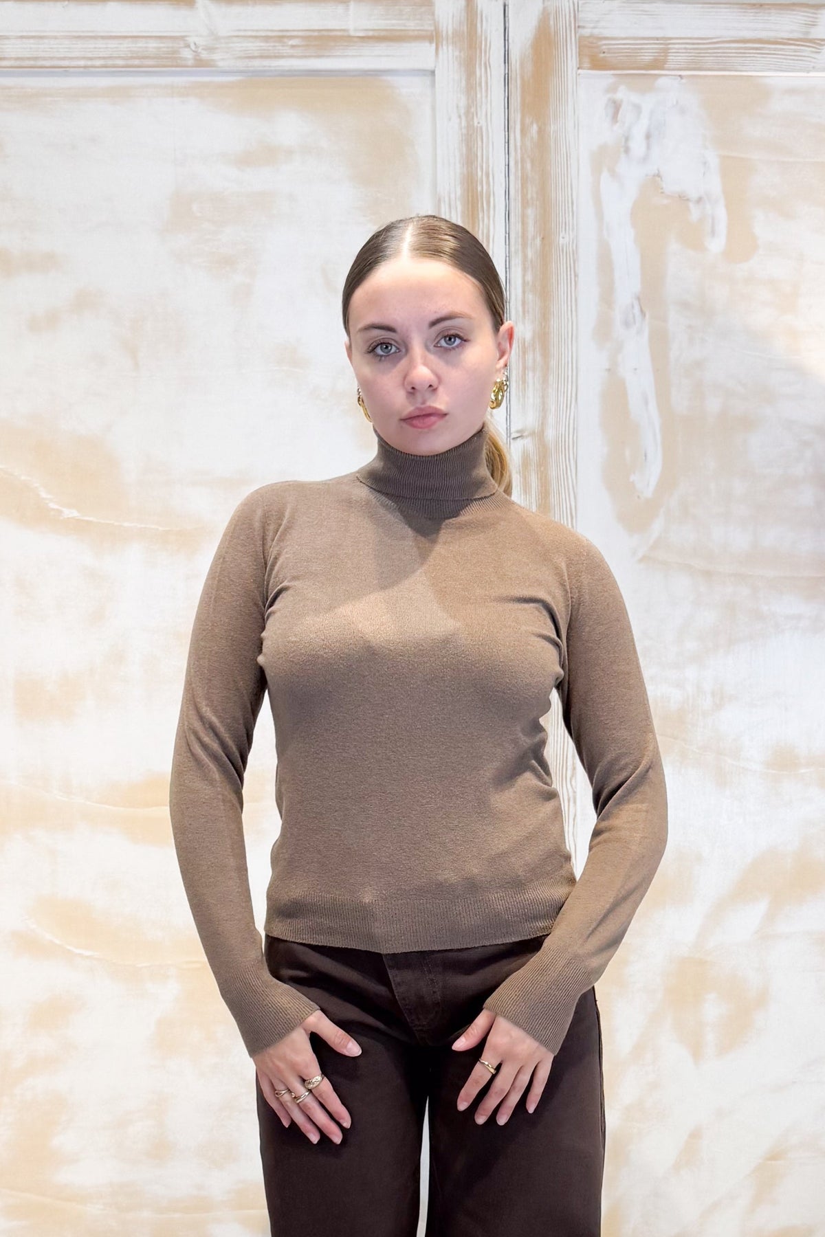 Maglia collo alto KAOS