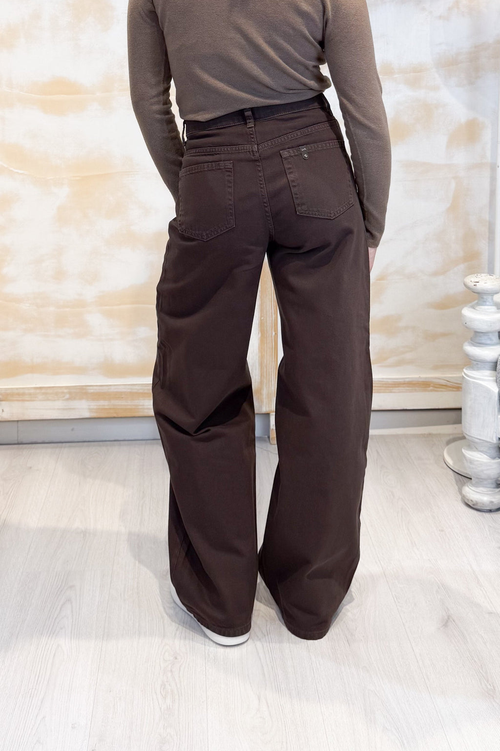 Pantalone con cintone asimmetrico LIU JO