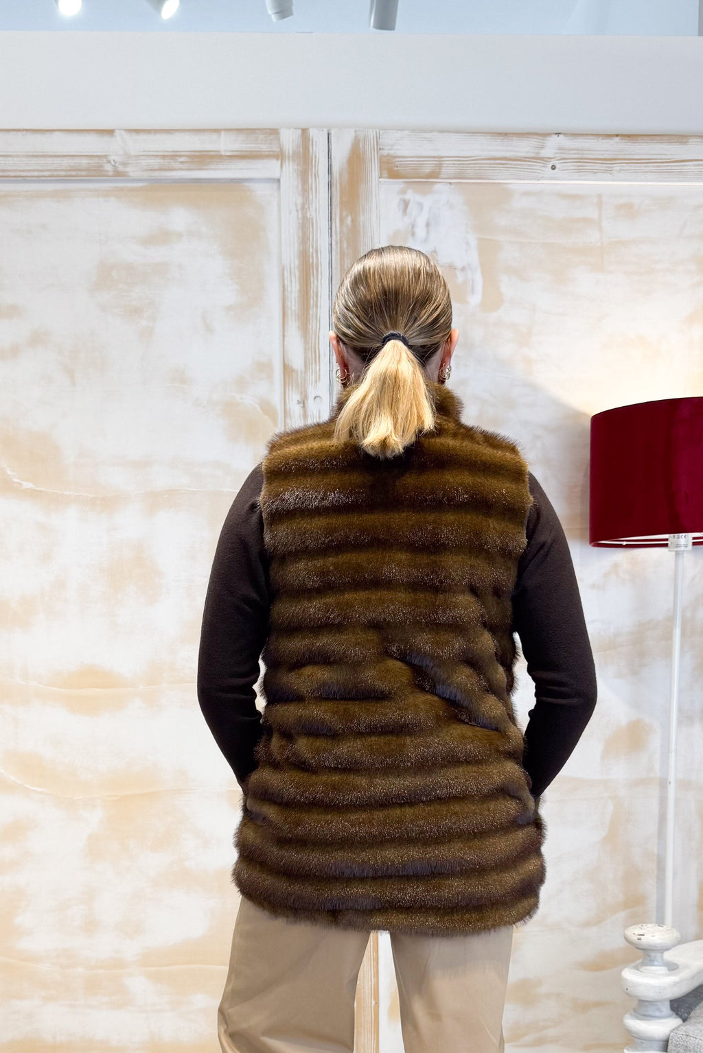 Gilet in ecopelliccia EMME