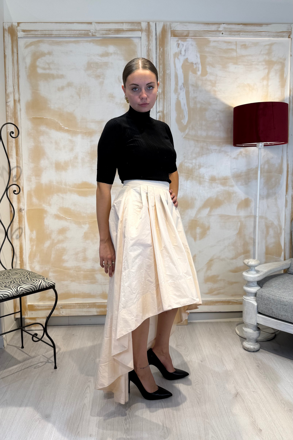 Gonna in taffetà elegante LIU JO