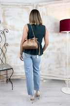 Borsa con catena "Riccy" piccola LIU JO - Cammello