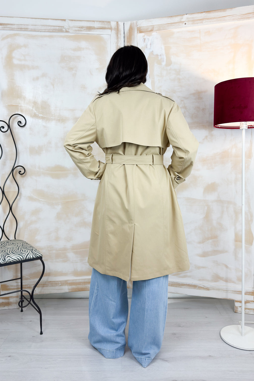Trench lungo MANILA GRACE - Corda